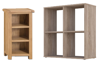 Bookcases for living room - cheap shelves
