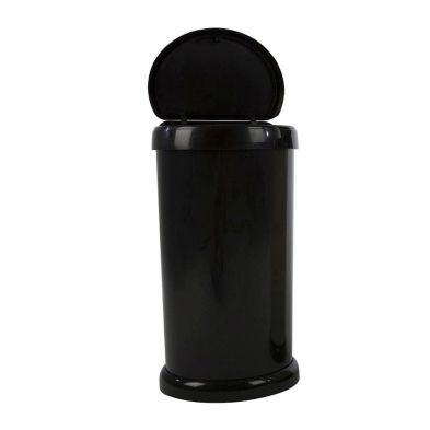 See more information about the Plastic Bin Touch Button Lid 42 Litres - Black by Moda