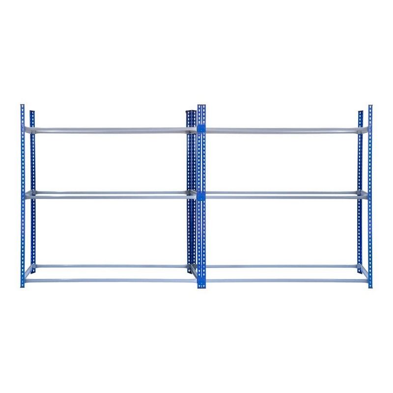 Steel & MDF Shelving Units 185cm - Blue Set Of Two T-Rax Tyre Racking 180cm by Raven