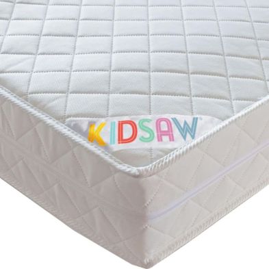See more information about the Deluxe Single Mattress White 3 x 6ft by Kidsaw