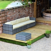 See more information about the Swift Deck Premium Garden Decking Kit 4.75 x 7m