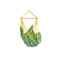 See more information about the Brasil Lemon Hammock Chair - Checked Blue Multicoloured