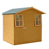 See more information about the Shire Casita 7' 1" x 7' 8" Apex Shed - Premium Dip Treated Shiplap
