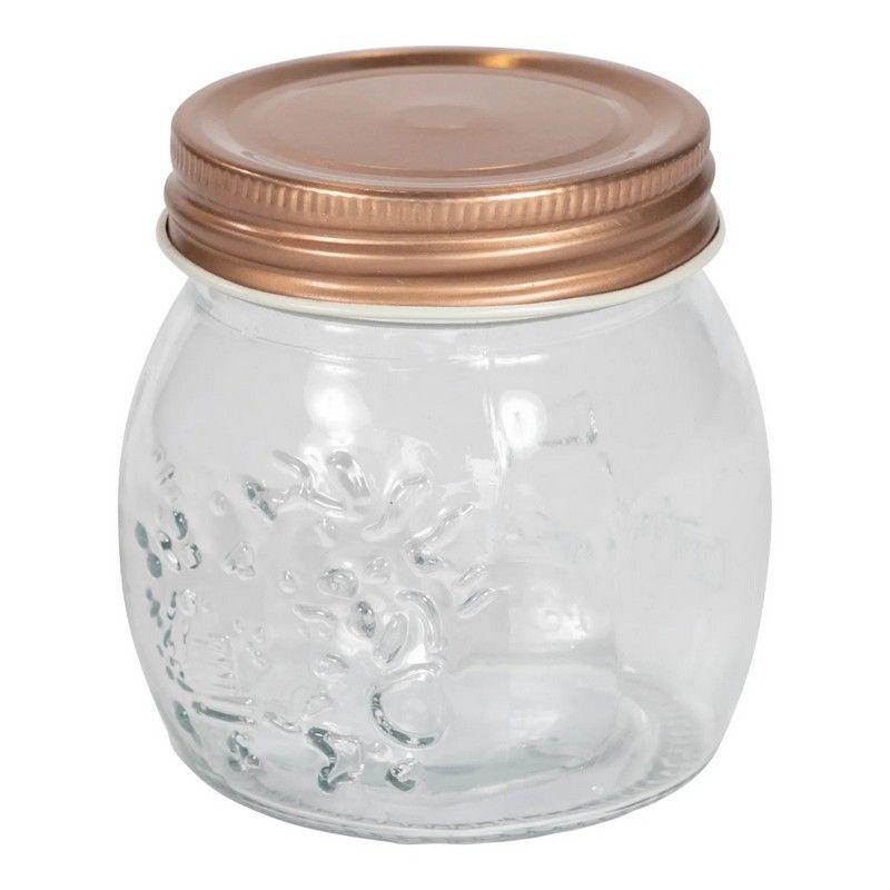 Glass Jar Twist Lid 170ml - Clear