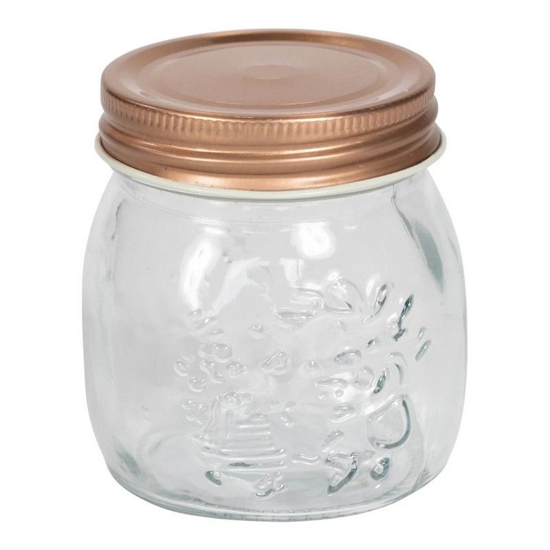 Glass Jar Twist Lid 300ml - Clear