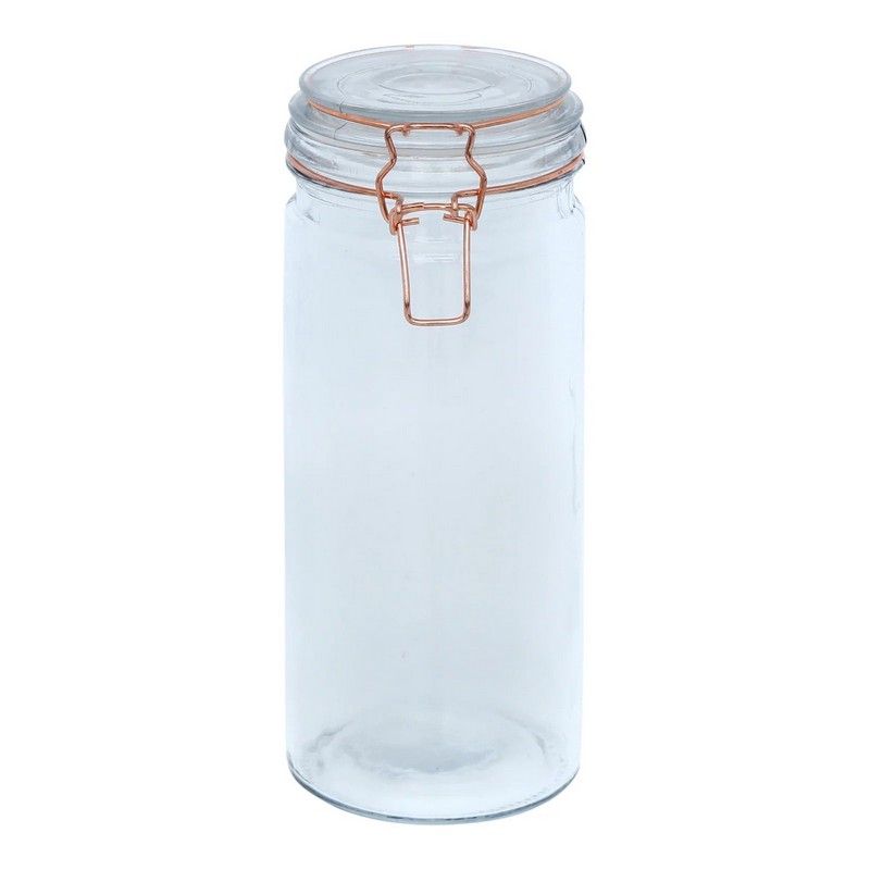 Glass Jar Clip-top Lid 1.96 Litres - Clear