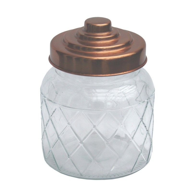 Glass Jar Twist Lid 1.33 Litres - Clear