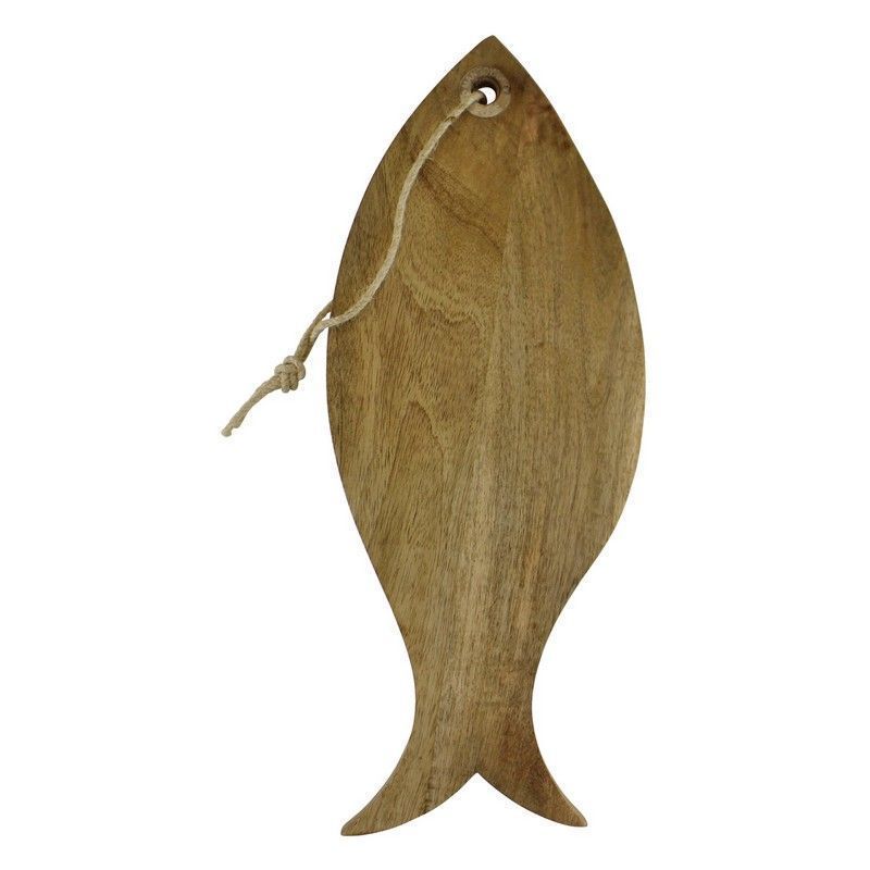 Fish Chopping Board Wood - 50cm