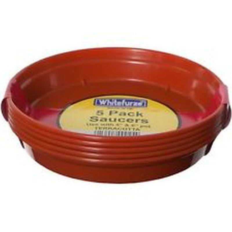 Pack 5 5 To 6 inch Growing Pot Saucers