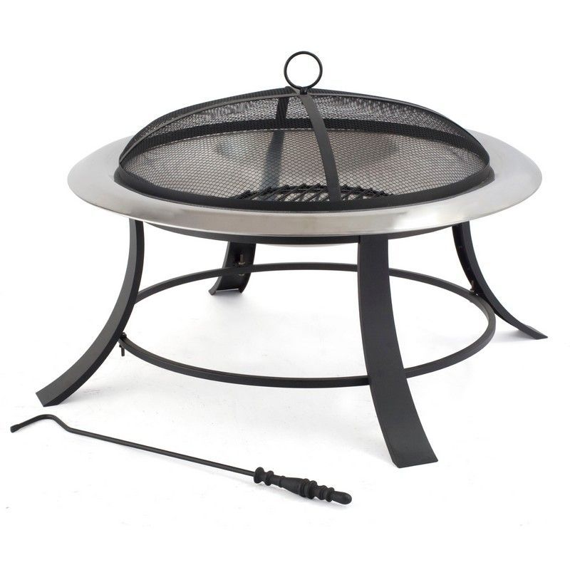 Silver City Garden Outdoor Fireplace by Tepro