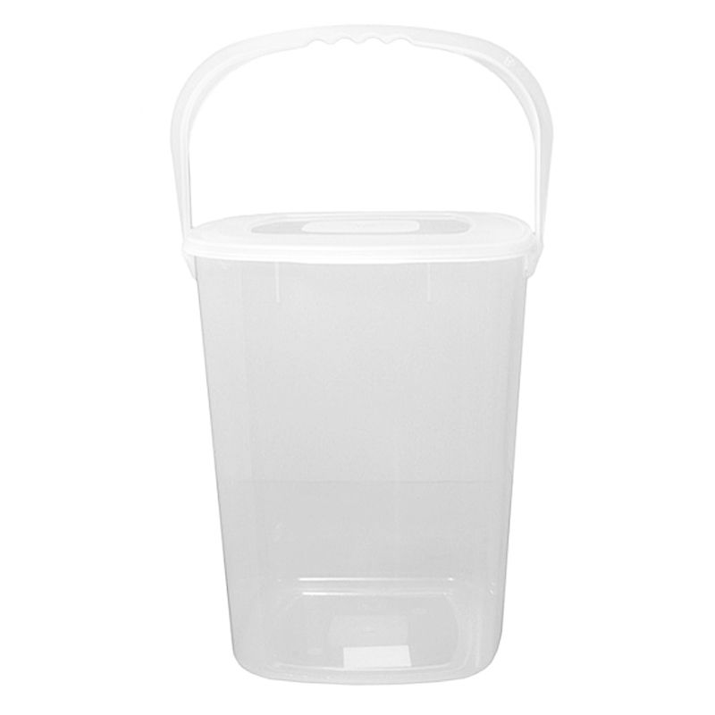 Plastic Food Container Square 10 Litres - Clear by Beaufort
