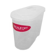 See more information about the Plastic Food Container Rectangle 1.1 Litres - Clear by Beaufort