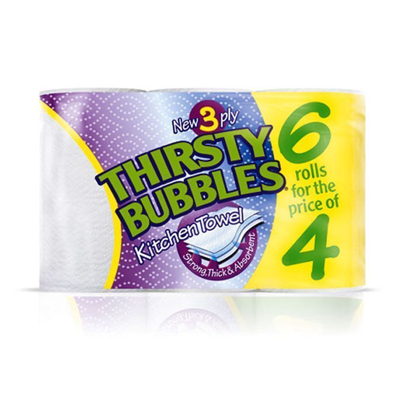 Thirst Bubbles Kitchen Towel