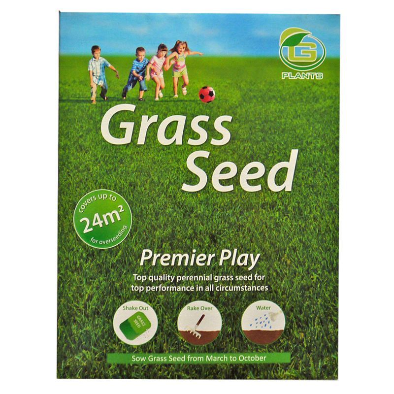 400g Premier Play Perennial Rye Grass Seed 24 Square Meter Coverage