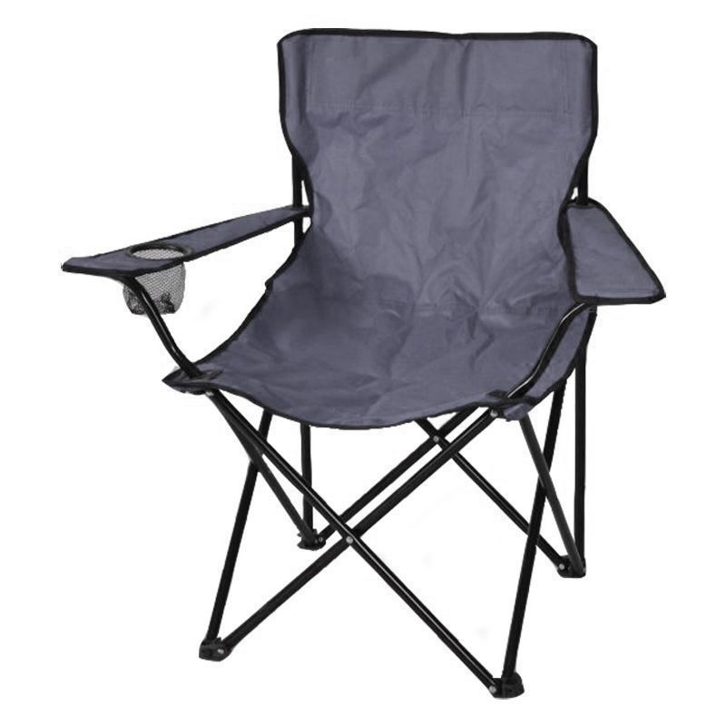 Adult Folding Camping Chair Grey