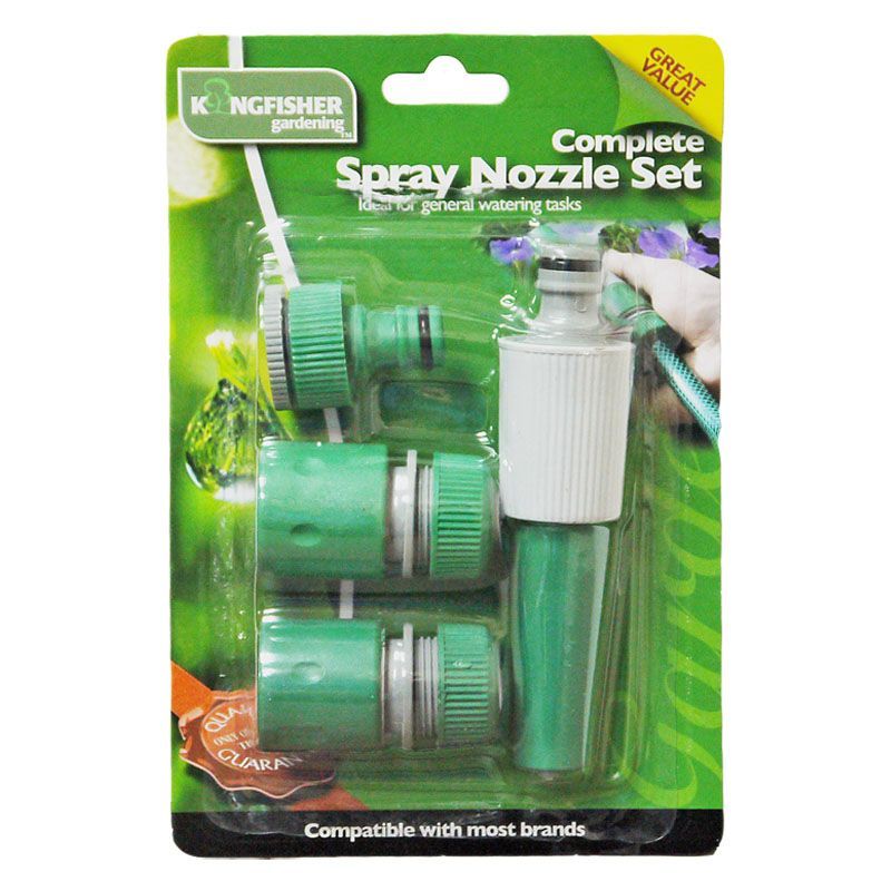 Kingfisher Complete Starter Spray Nozzle Set