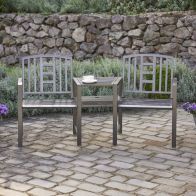 See more information about the Hartlebury Duo Garden Bench & Table