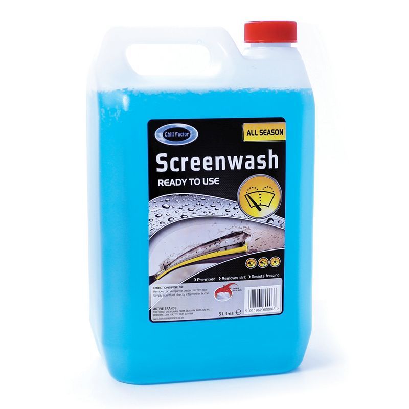 5 Litre Chill Factor Ready to Use Screen Wash