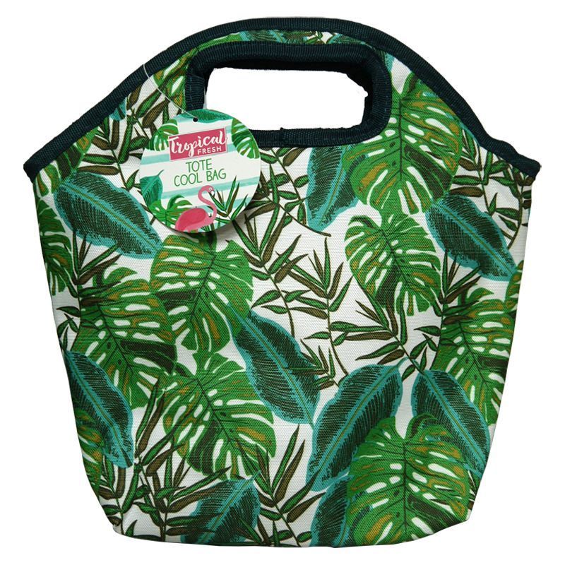 Lunch Tote Beach Picnic Cooler Bag - Leaf Design
