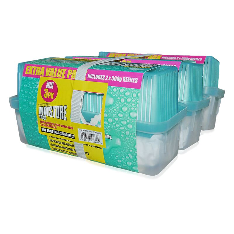 3 Pack Home Moisture Traps