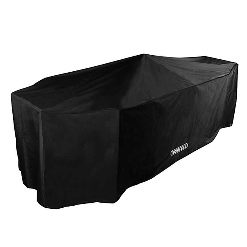 Bosmere Storm 8 Seater Rectangular Patio Set Cover Black 