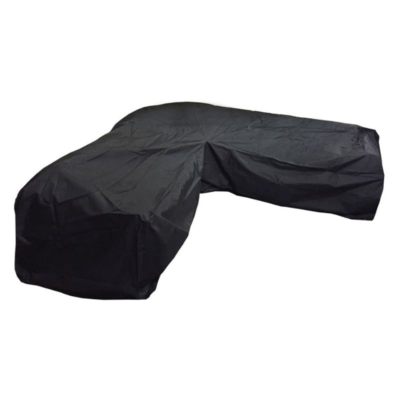 Bosmere Modular Large L Shape Sofa Cover 2.5m x 2.5m Black