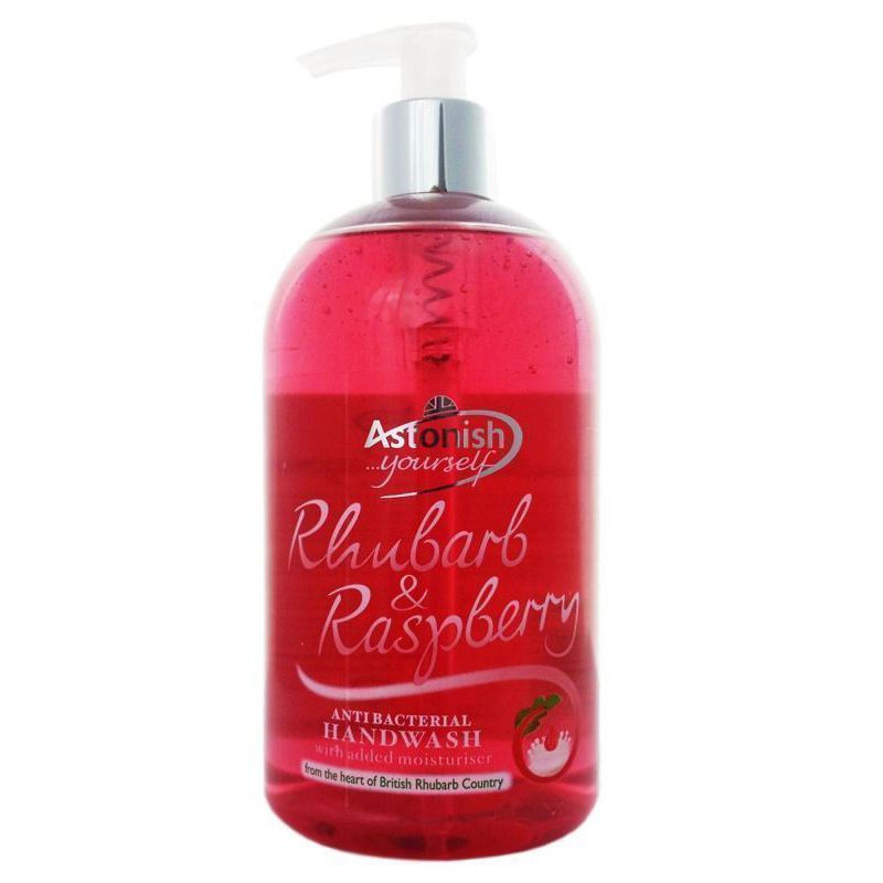 Astonish Rhubarb & Raspberry Antibacterial Handwash (550ml)