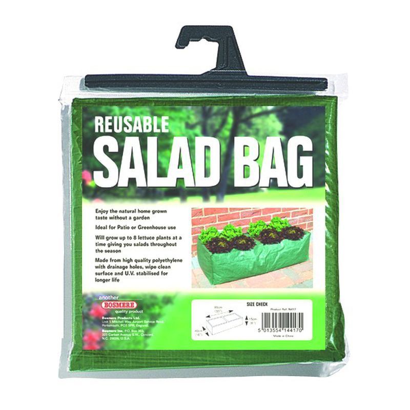 Bosmere Reusable Garden Greenhouse Salad Bag Green
