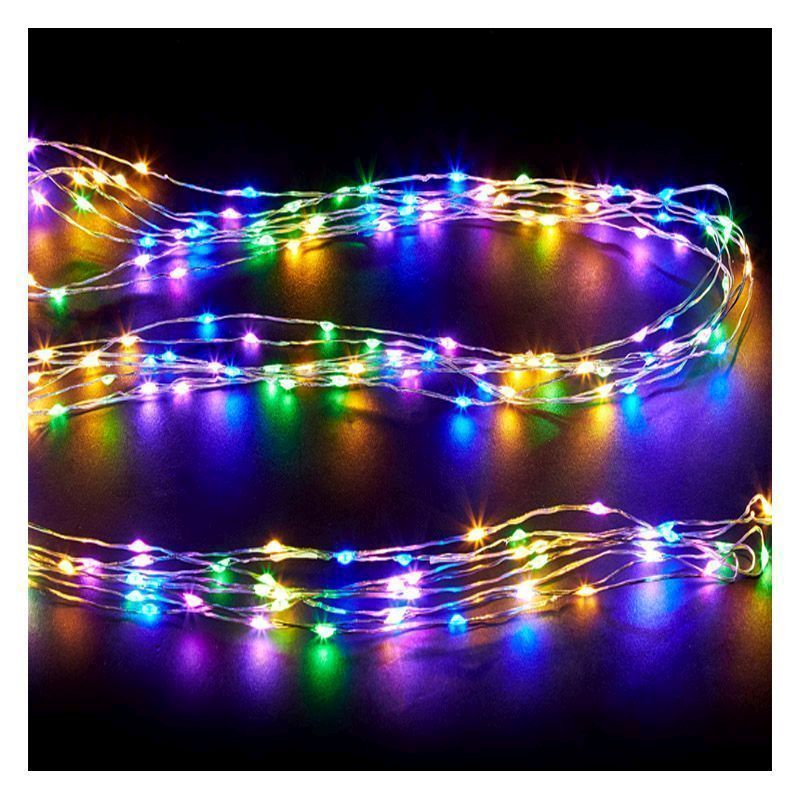 Christmas Tree Fairy Lights Multicolour Indoor 80 LED - 4.3m by Astralis