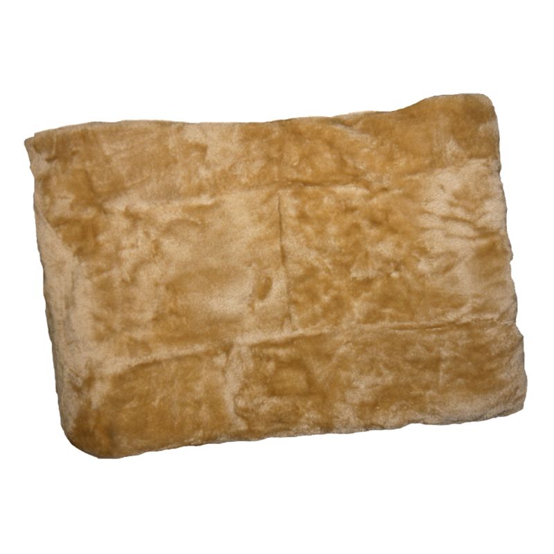 Your Home 150 x 200cm Faux Fur Light Brown Throw