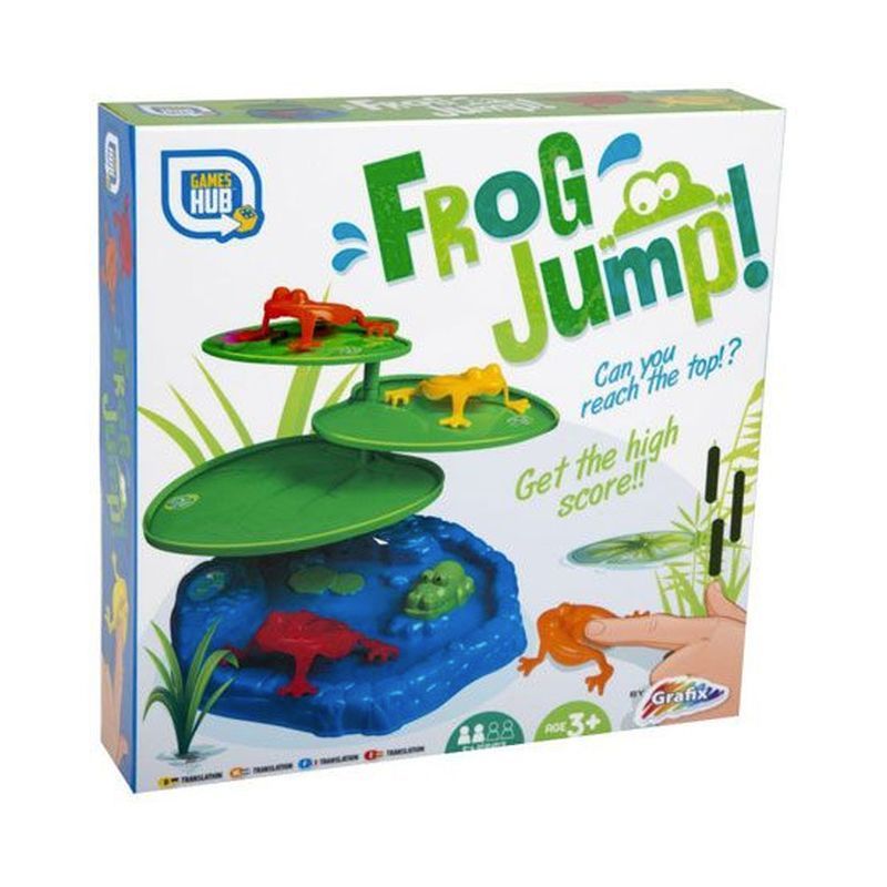 Frog Jump Toy Board Game
