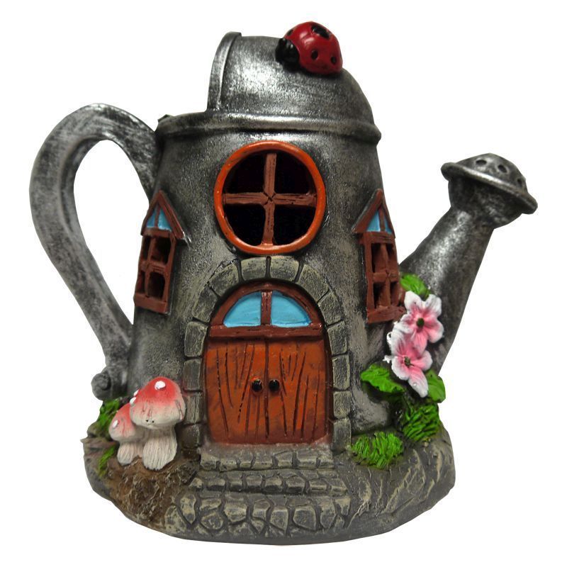 Magical Garden Solar Powered Woodland Novelty House - Watering Can