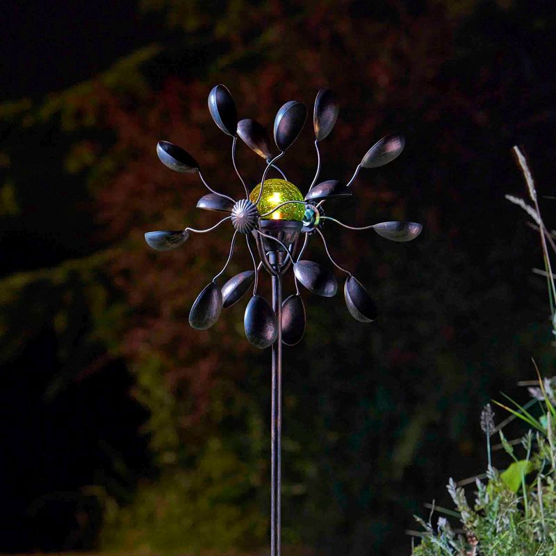 Bright Garden Gemini Solar Windspinner
