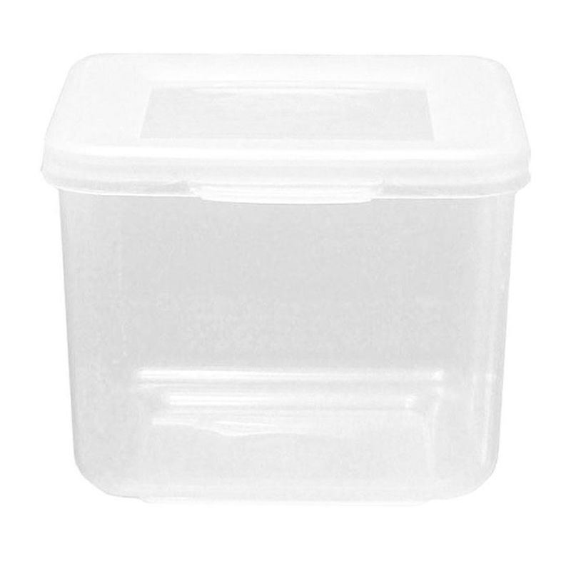 Plastic Food Container Square 300ml - Clear by Beaufort