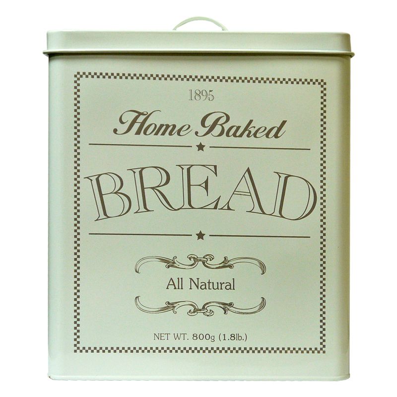 Bread Country Kitchen Storage Jar Tin
