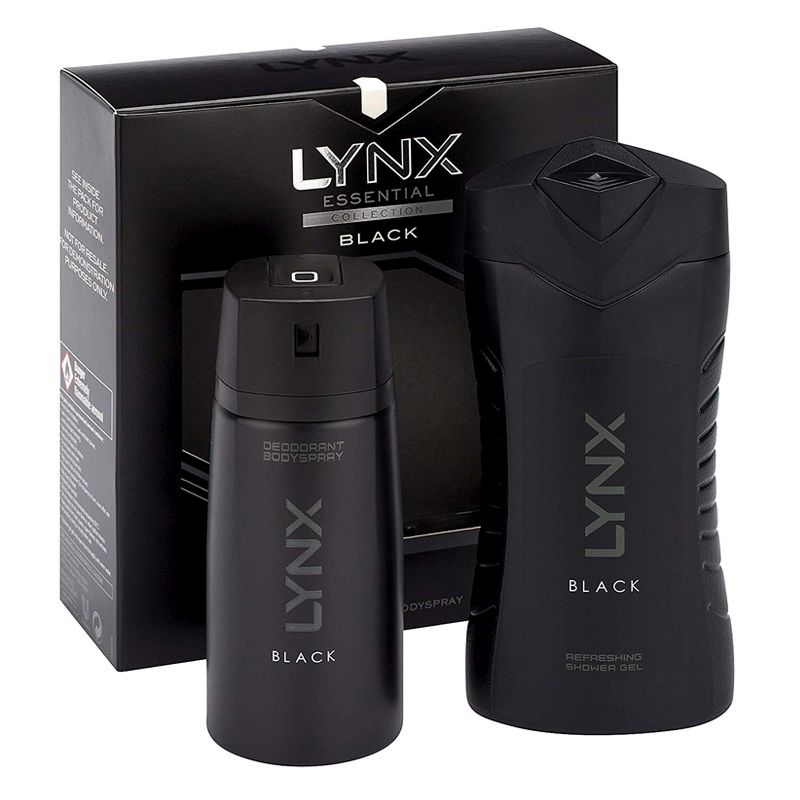 Black For Him Lynx Duo Gift Set