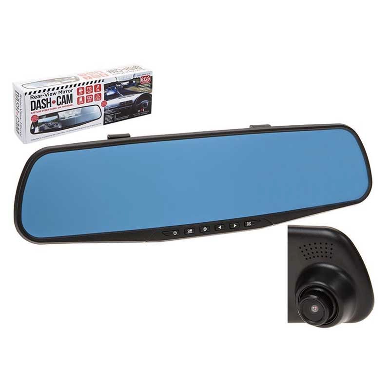 Clip On Rear View Mirror Car Camera