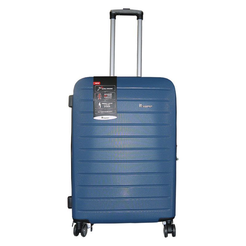 IT Luggage 25 Inch Light Blue 4 Wheel Legion Suitcase