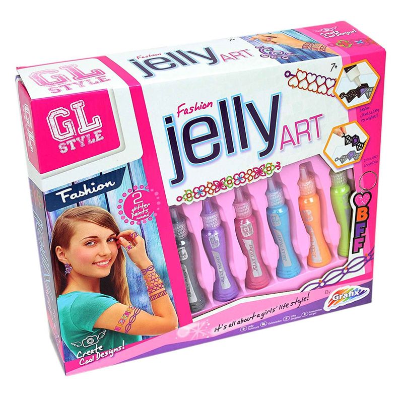 Grafix Girls Life Style Fashion Jelly Art