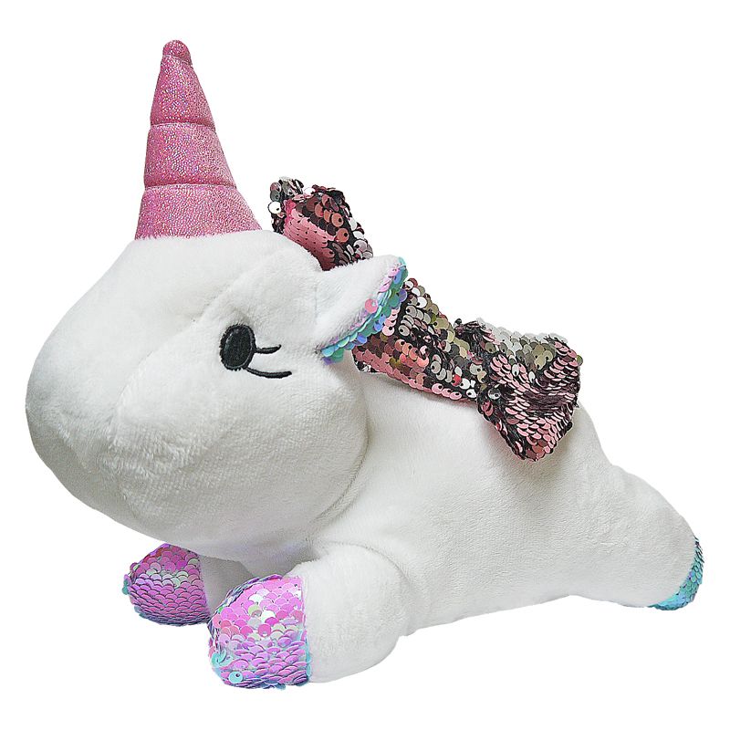 Sequin Unicorn Soft Toy