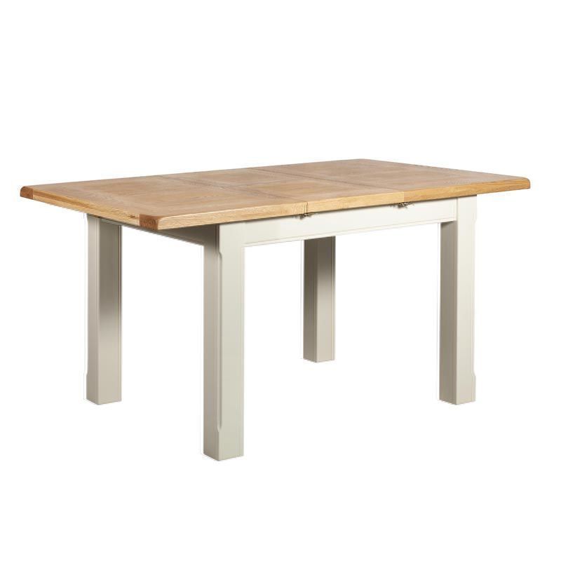 Harmony White 1.2-1.65M Extending Dining Table