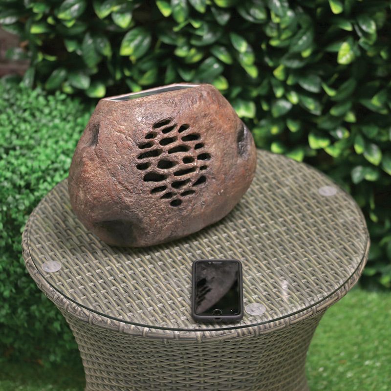 Solar Bluetooth Rock Speaker