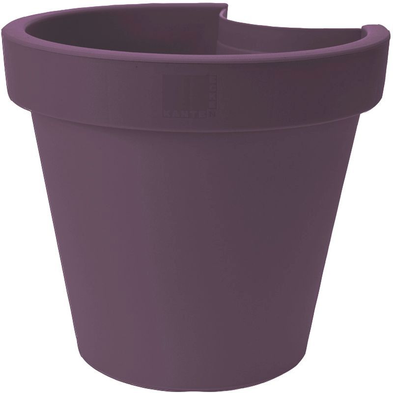 24cm Drainpipe Flower Pot Purple