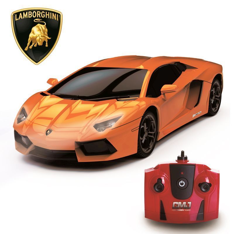 Lamborghini Aventador LP 700-4 Orange 2.4Ghz 124 Scale R/C Car