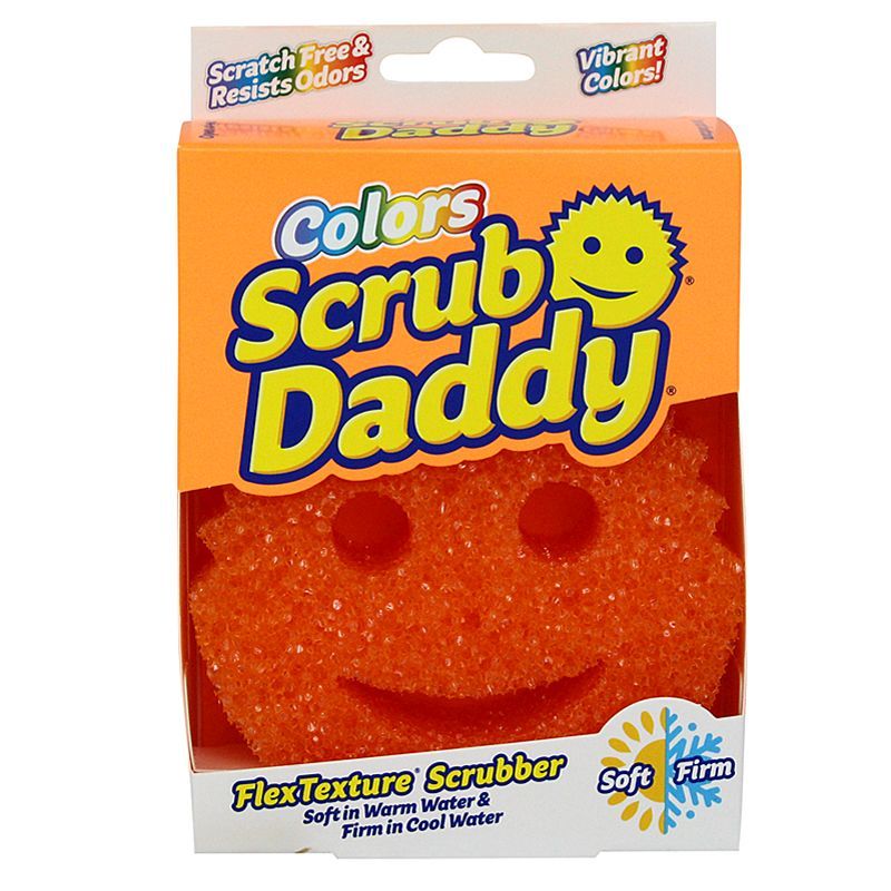 Scrub Daddy Flex Texture Scrubber Orange