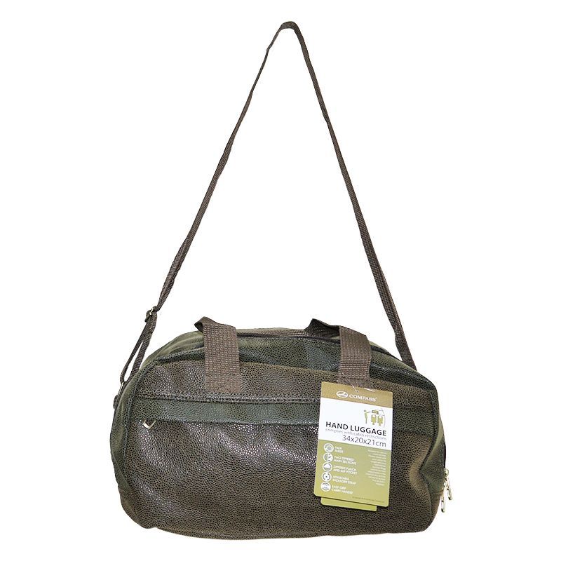 Compass Luggage  Holdall Brown & Green