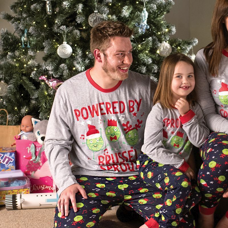 Family Christmas Pyjamas Powered By Sprouts - X-Large
