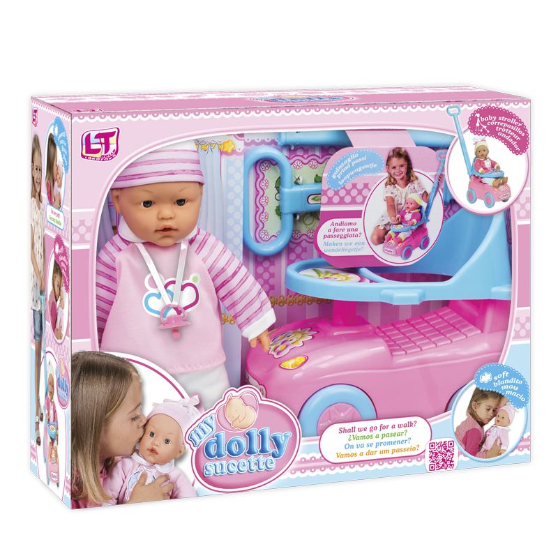 My Dolly Sucette Toy Doll First Steps Set