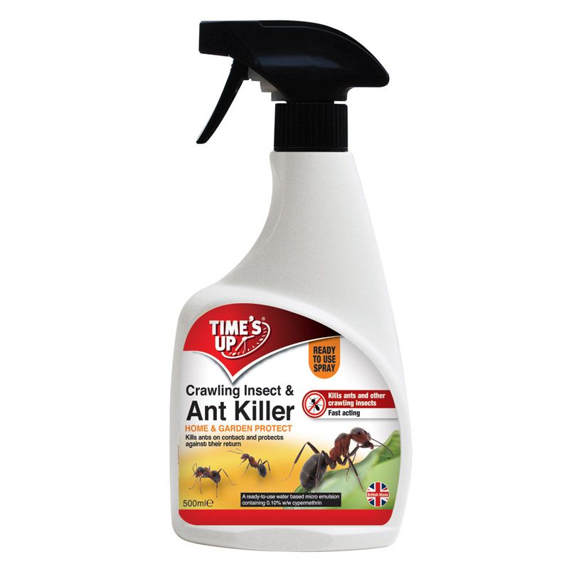 Time's Up Crawling Insect & Ant Killer 500ml