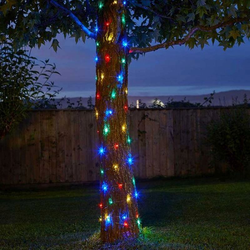 100 Multi Colour LEDs Firefly String Lights